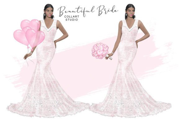 Bride Clip Art: Crafting Wedding Invitations with a Personal Touch