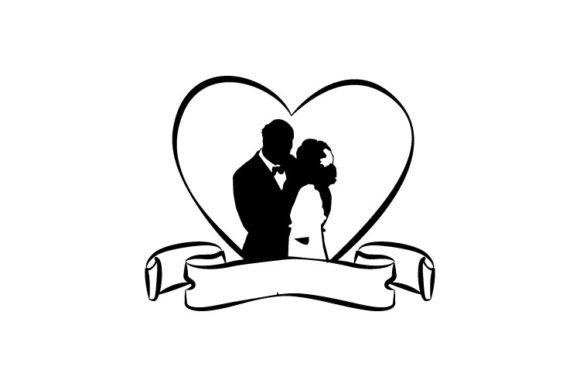 Capturing Romance: Elegant Wedding Silhouette Design