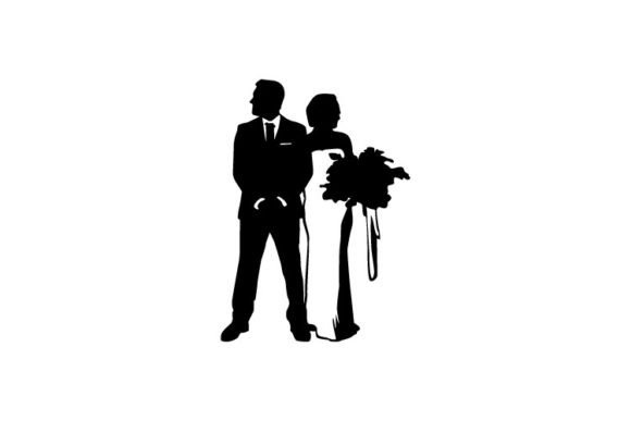 Elegant Wedding Silhouettes for Timeless Design Projects