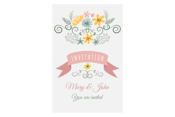 Timeless Elegance: Floral Wedding Invitation Templates