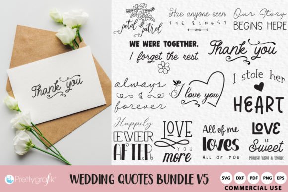 Wedding Designs SVG Bundle Vol. 5: Crafting Elegance with Ease