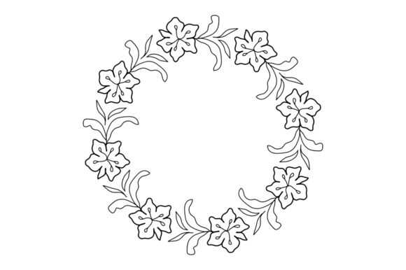 Wedding Wreath 04: A Ready-to-Use SVG for Your Creative Projects