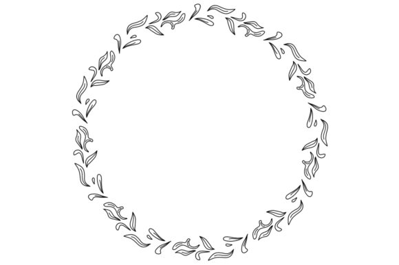 Wedding Wreath 07: The Ready-to-Use SVG for Elegant Design